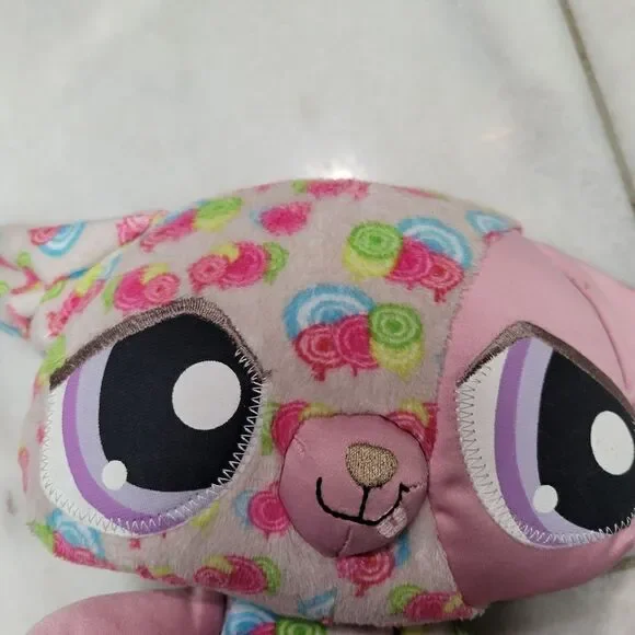 Littlest Pet Shop 2008 Happiest Dog PLush Stuffed Animal - Picture 4 of 12